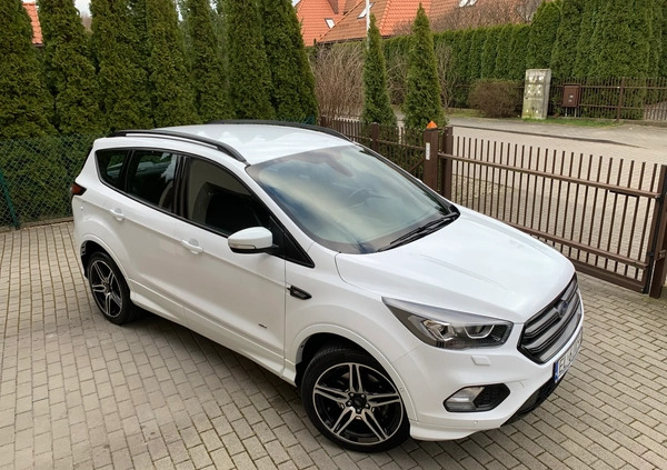 Ford Kuga cena 82800 przebieg: 73891, rok produkcji 2018 z Wojnicz małe 407